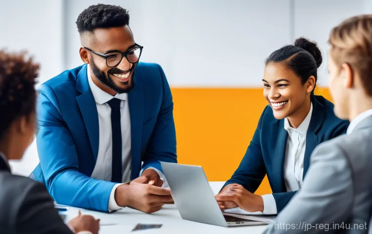 규제 업무 관련 커뮤니티 추천 - **Prompt 1: Collaborative Regulatory Relief**
"A diverse group of five professional adults (men ... 규제 업무 관련 커뮤니티 추천 - **Prompt 1: Collaborative Regulatory Relief**
"A diverse group of five professional adults (men ...